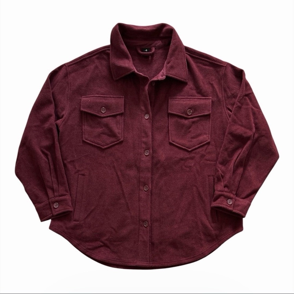 Woolx Sawyer Shirt Jac Merino wool Button Up Men's XL